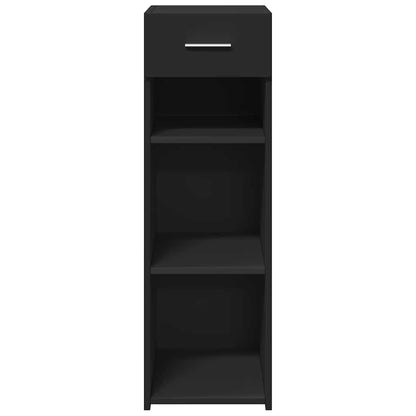Sideboard Black 30x42.5x93 cm Engineered Wood