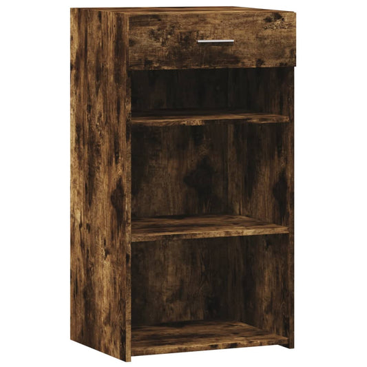 Sideboard Smoked Oak 50x42.5x93 cm Engineered Wood