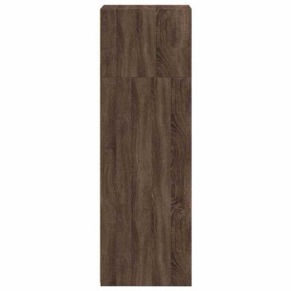 Highboard Brown Oak 40x41x124 cm Engineered Wood