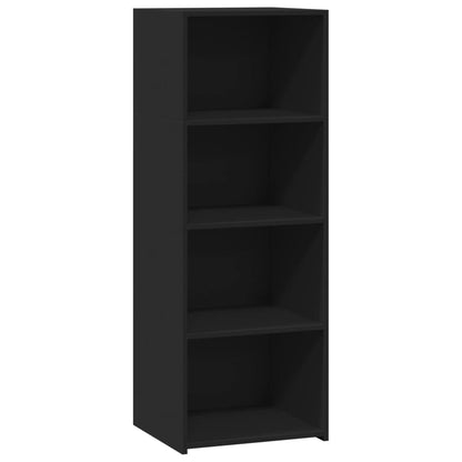 Highboard Black 45x41x124 cm Engineered Wood