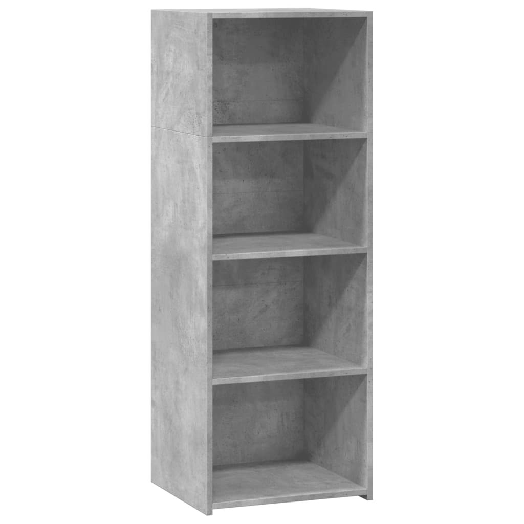 Highboard Concrete Grey 45x41x124 cm Engineered Wood