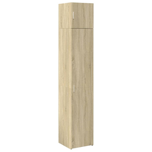 Slim Storage Cabinet Sonoma Oak 40x42.5x225 cm Engineered Wood