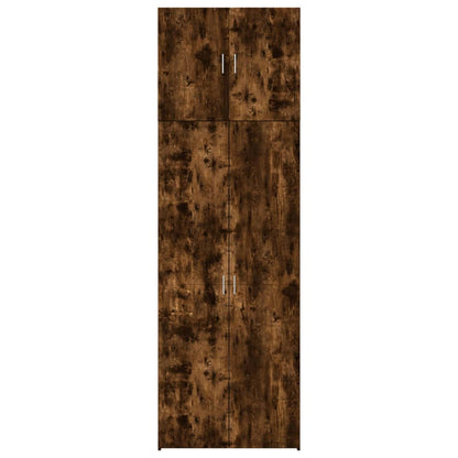 Highboard Smoked Oak 80x42.5x249 cm Engineered Wood
