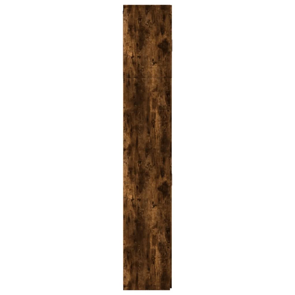 Highboard Smoked Oak 80x42.5x249 cm Engineered Wood