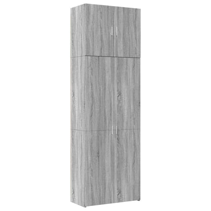 Highboard Grey Sonoma 80x42.5x249 cm Engineered Wood
