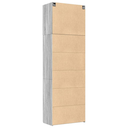 Highboard Grey Sonoma 80x42.5x249 cm Engineered Wood