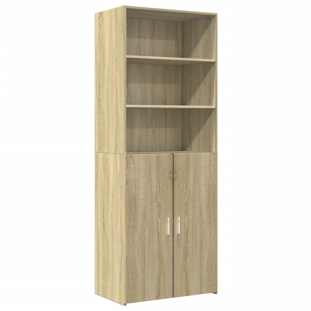 Highboard Sonoma Oak 70x42,5x185 cm Engineered Wood