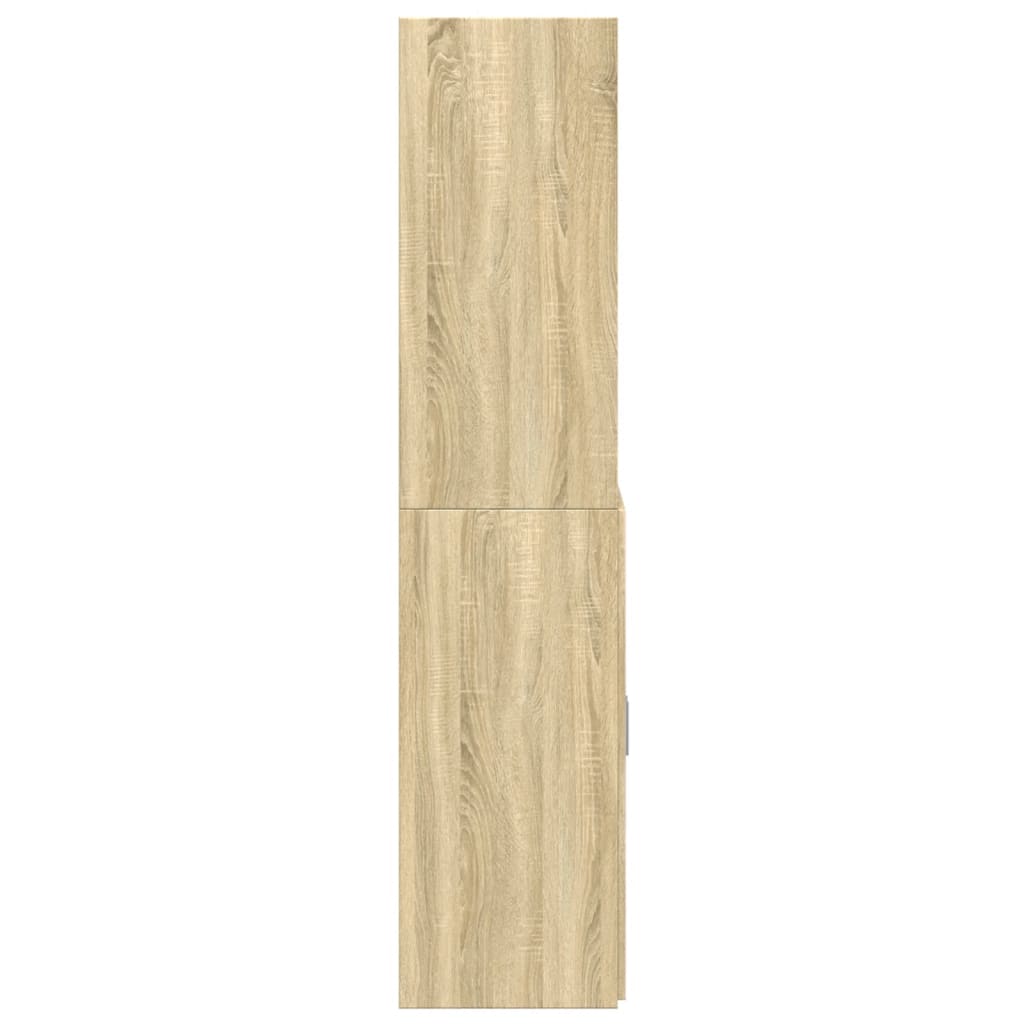 Highboard Sonoma Oak 70x42,5x185 cm Engineered Wood