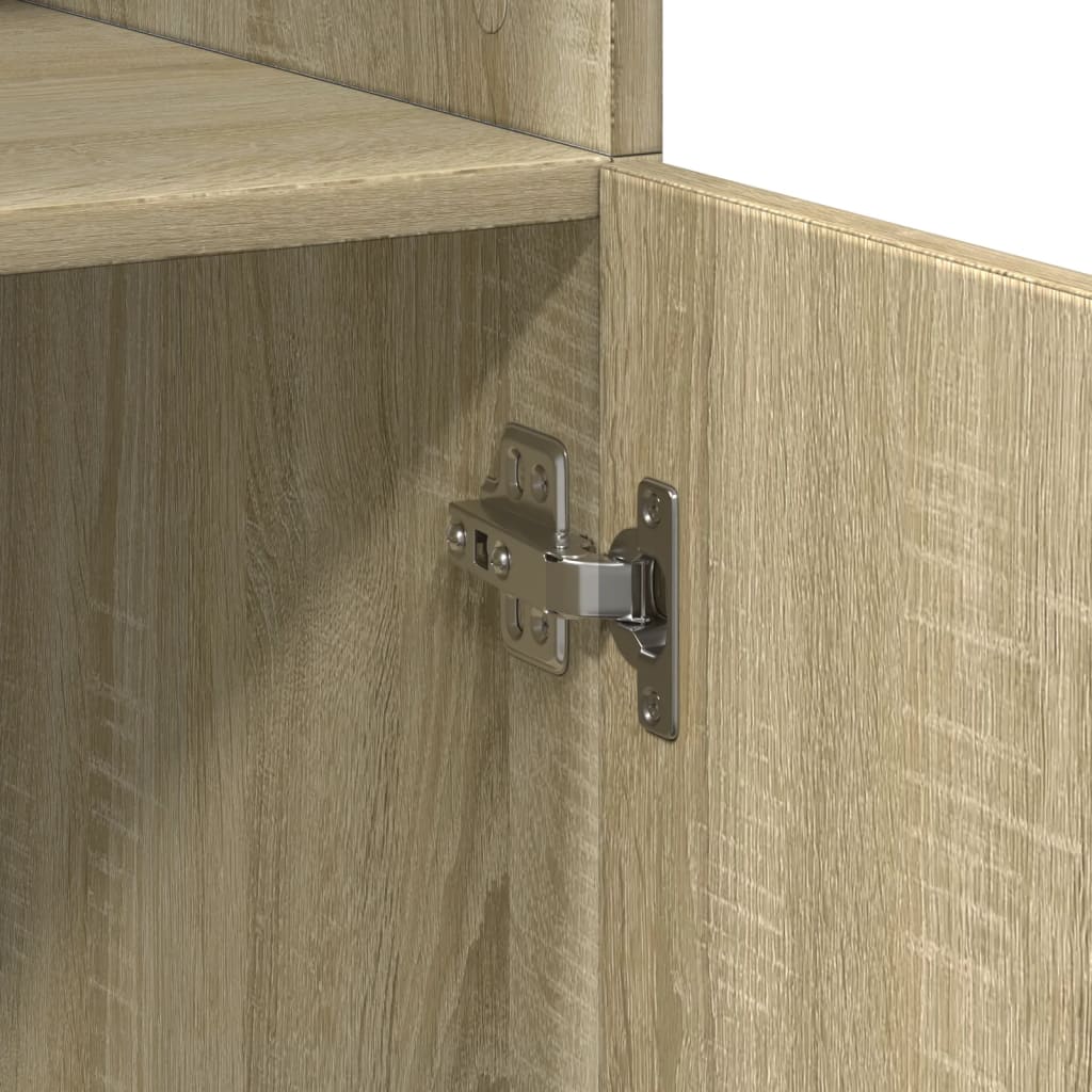 Highboard Sonoma Oak 70x42,5x185 cm Engineered Wood