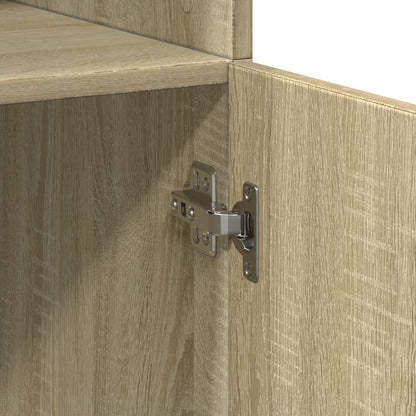 Highboard Sonoma Oak 70x42,5x185 cm Engineered Wood
