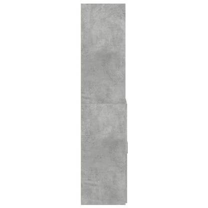 Highboard Concrete Grey 70x42,5x185 cm Engineered Wood
