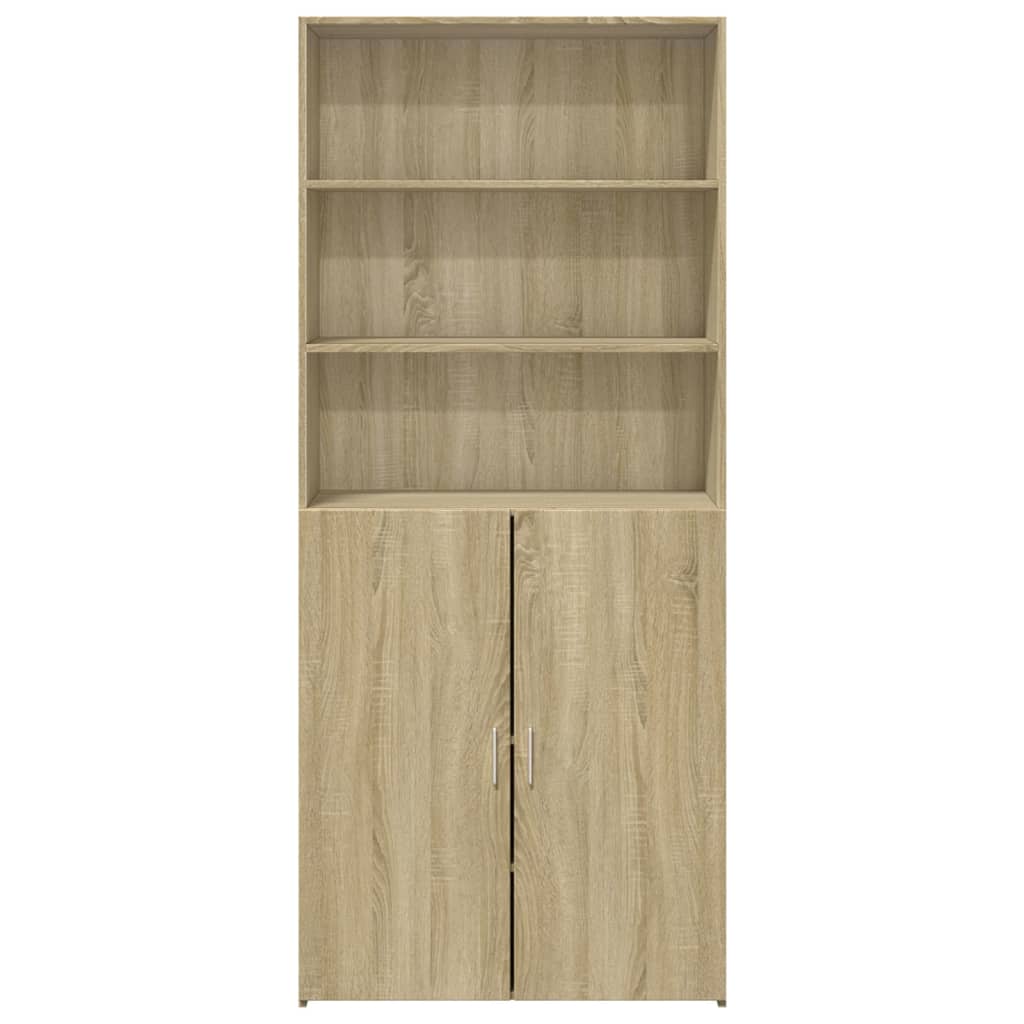 Highboard Sonoma Oak 80x42,5x185 cm Engineered Wood