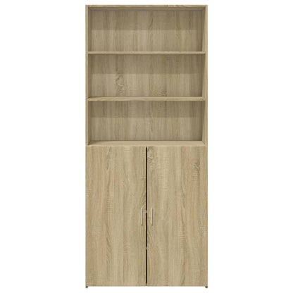 Highboard Sonoma Oak 80x42,5x185 cm Engineered Wood