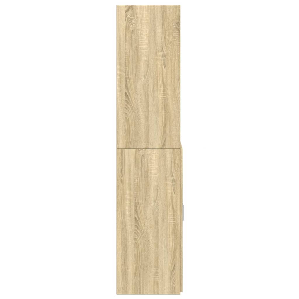 Highboard Sonoma Oak 80x42,5x185 cm Engineered Wood