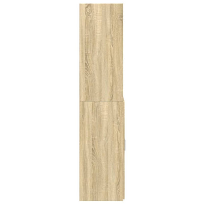 Highboard Sonoma Oak 80x42,5x185 cm Engineered Wood