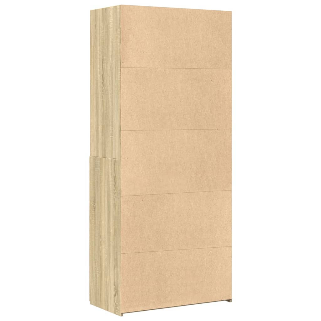 Highboard Sonoma Oak 80x42,5x185 cm Engineered Wood