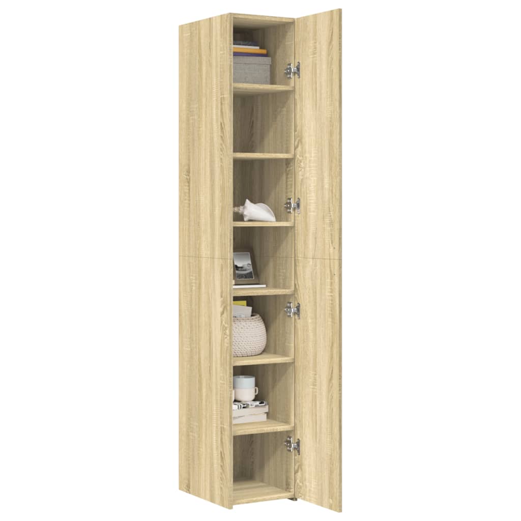 Highboard Sonoma Oak 30x42,5x185 cm Engineered Wood