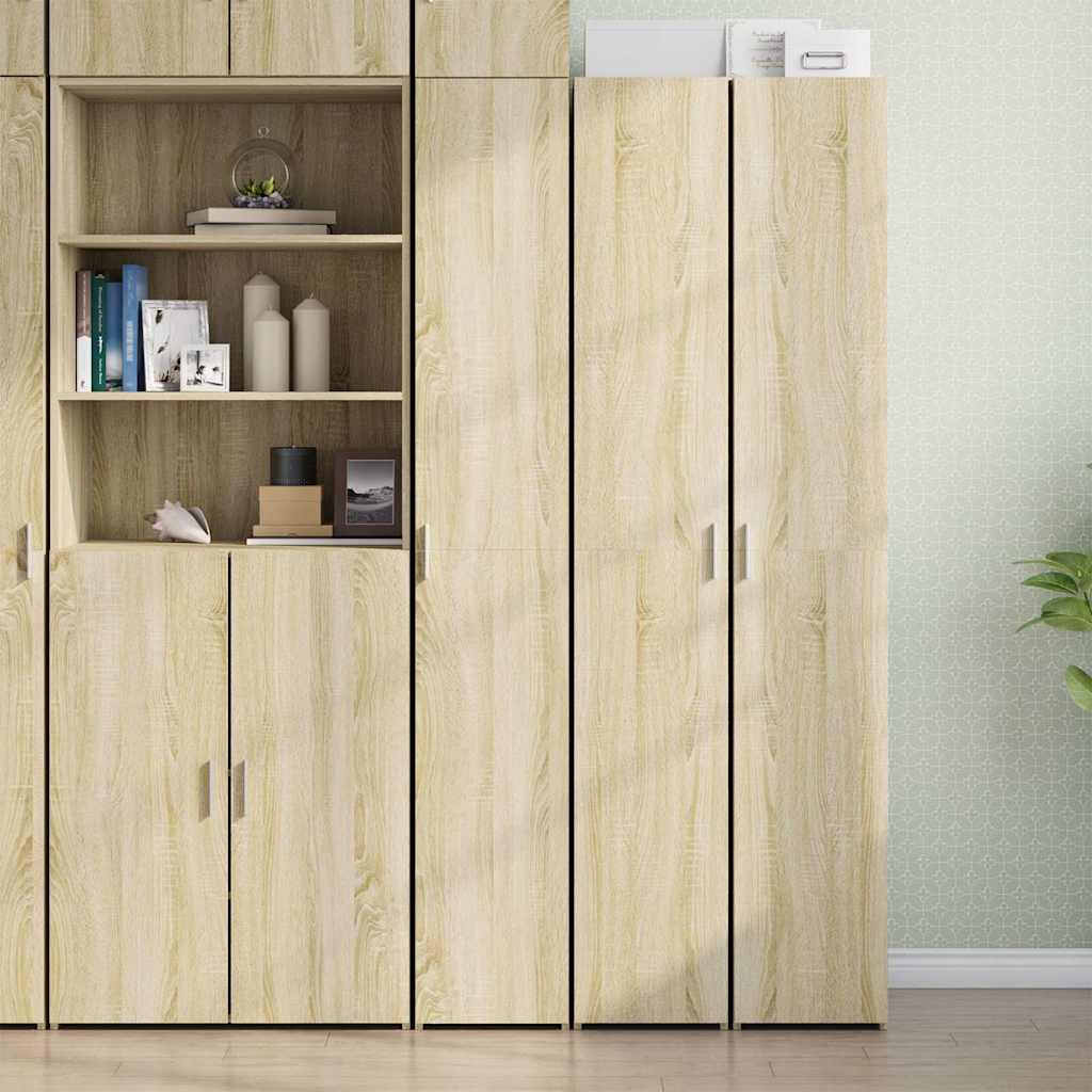 Highboard Sonoma Oak 30x42,5x185 cm Engineered Wood