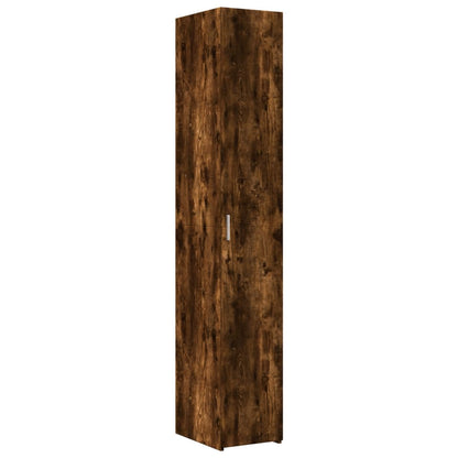 Highboard Smoked Oak 30x42,5x185 cm Engineered Wood