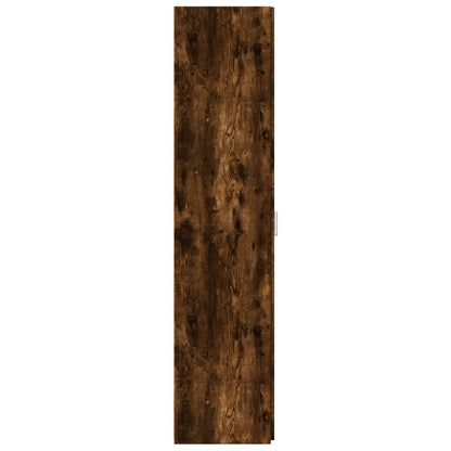 Highboard Smoked Oak 30x42,5x185 cm Engineered Wood