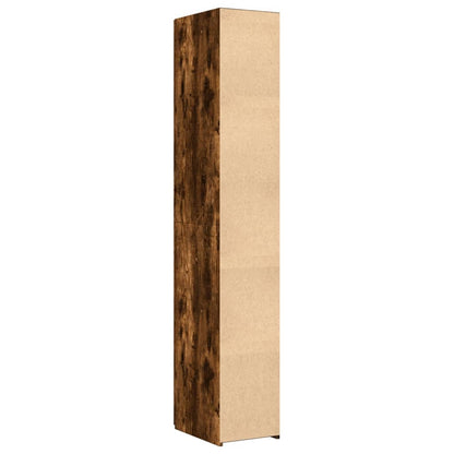 Highboard Smoked Oak 30x42,5x185 cm Engineered Wood