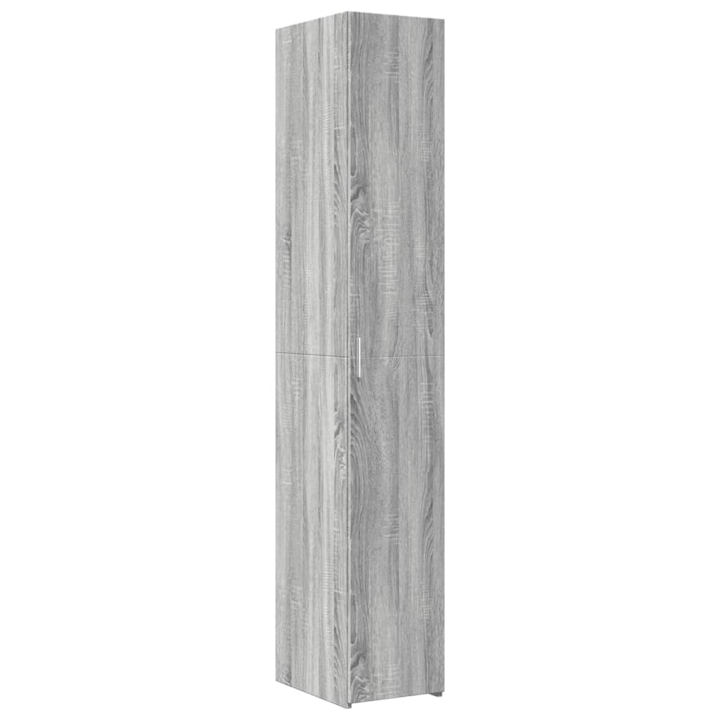 Highboard Grey Sonoma 30x42,5x185 cm Engineered Wood