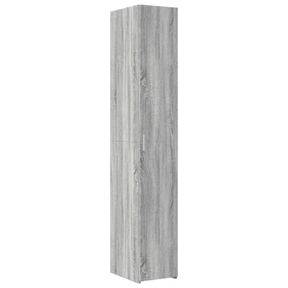 Highboard Grey Sonoma 30x42,5x185 cm Engineered Wood