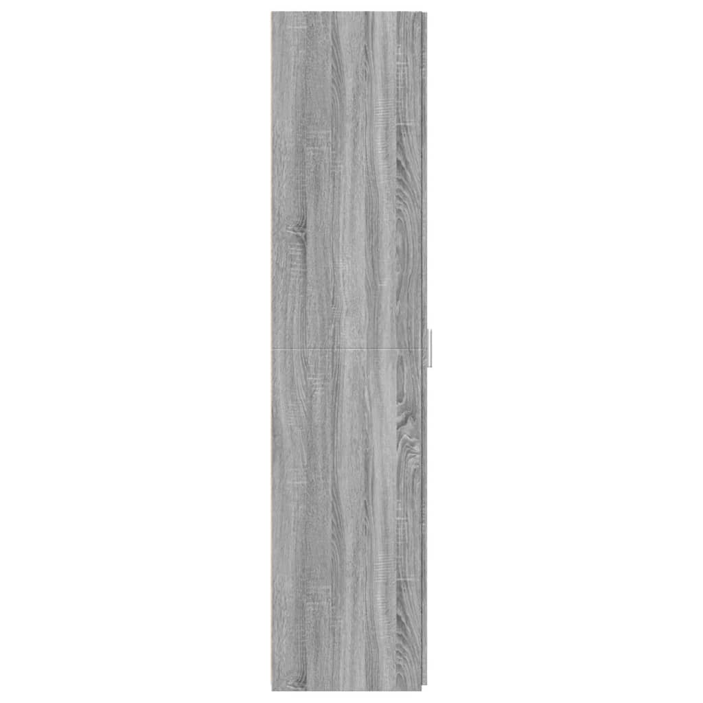 Highboard Grey Sonoma 30x42,5x185 cm Engineered Wood