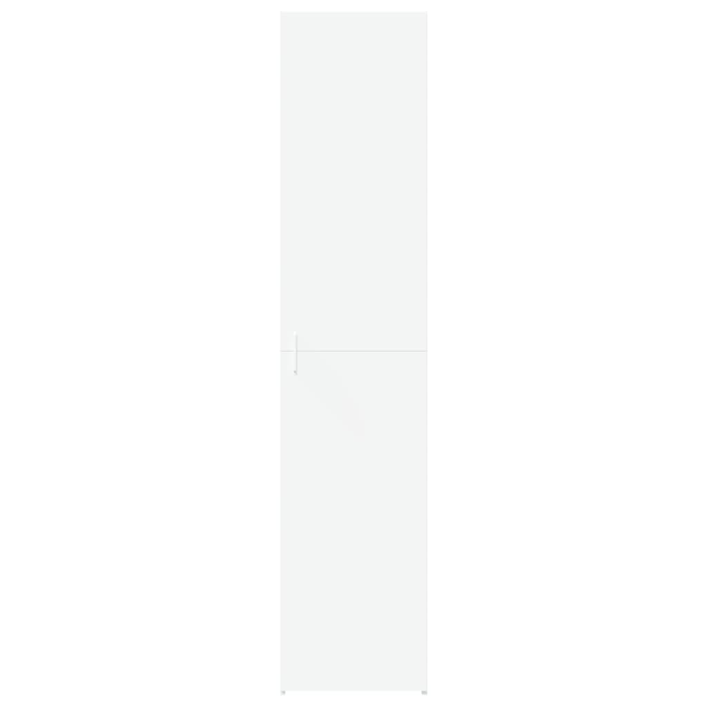 Highboard White 40x42,5x185 cm Engineered Wood