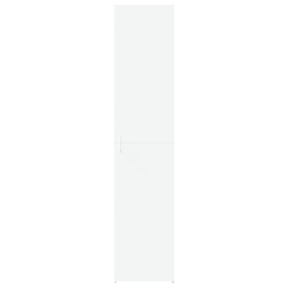 Highboard White 40x42,5x185 cm Engineered Wood