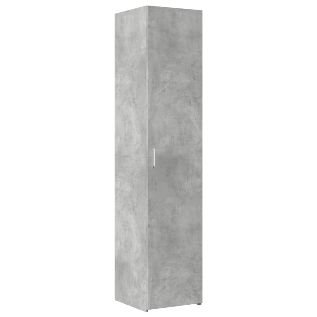Highboard Concrete Grey 40x42,5x185 cm Engineered Wood