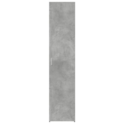 Highboard Concrete Grey 40x42,5x185 cm Engineered Wood
