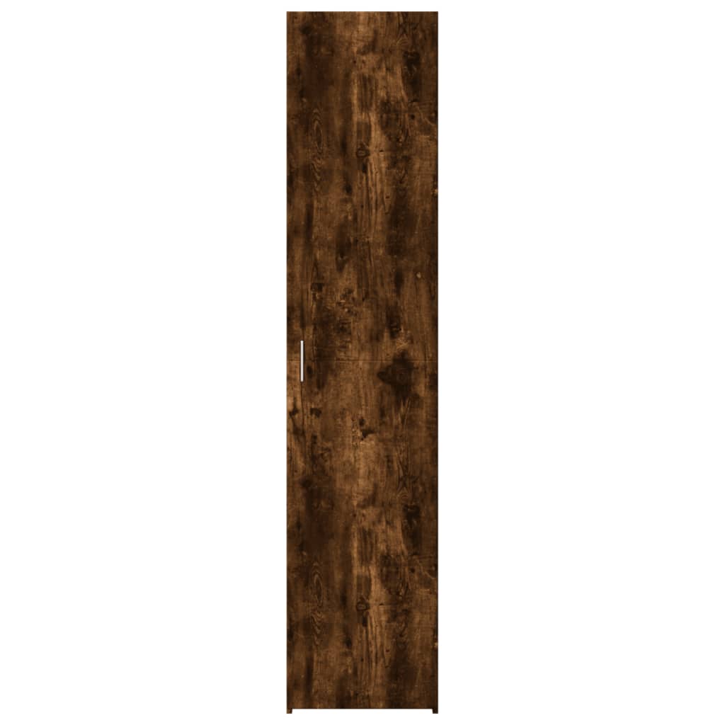 Highboard Smoked Oak 40x42,5x185 cm Engineered Wood