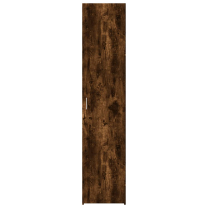 Highboard Smoked Oak 40x42,5x185 cm Engineered Wood