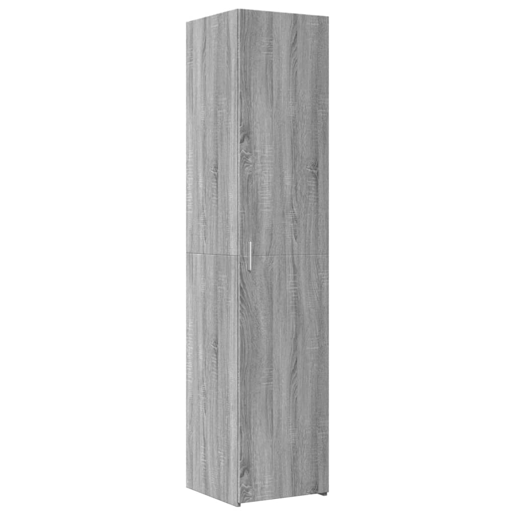 Highboard Grey Sonoma 40x42,5x185 cm Engineered Wood