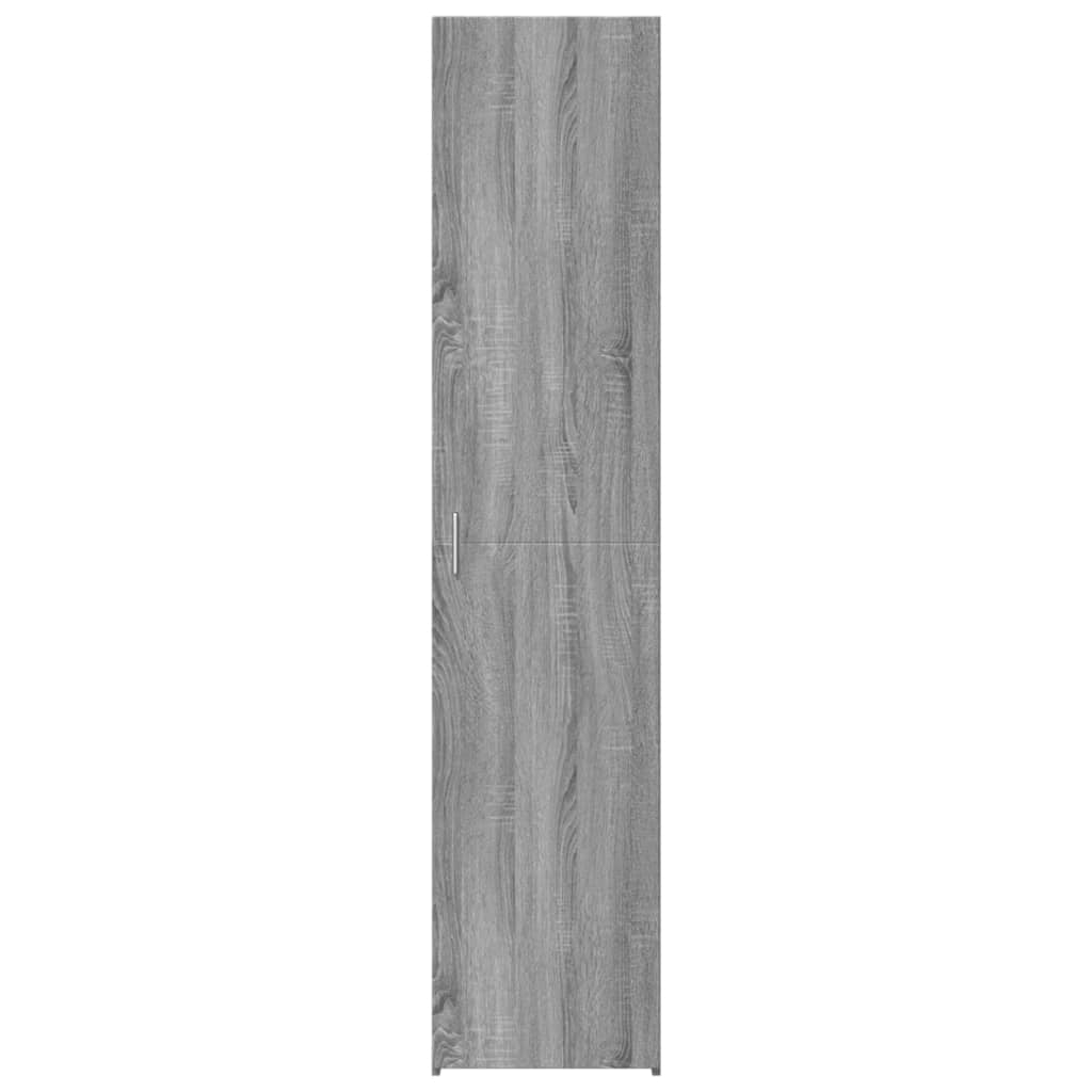 Highboard Grey Sonoma 40x42,5x185 cm Engineered Wood