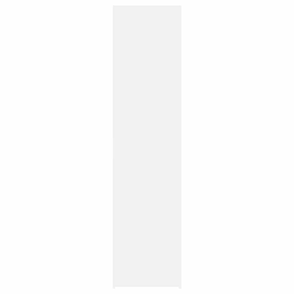 Highboard White 45x42,5x185 cm Engineered Wood