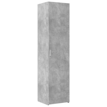 Highboard Concrete Grey 45x42,5x185 cm Engineered Wood