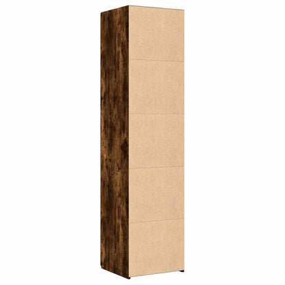 Highboard Smoked Oak 45x42,5x185 cm Engineered Wood
