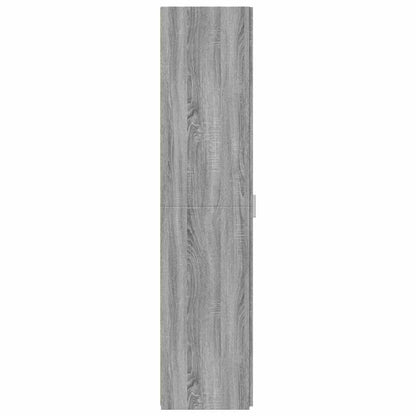Highboard Grey Sonoma 45x42,5x185 cm Engineered Wood