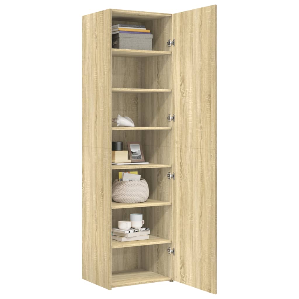 Highboard Sonoma Oak 50x42,5x185 cm Engineered Wood