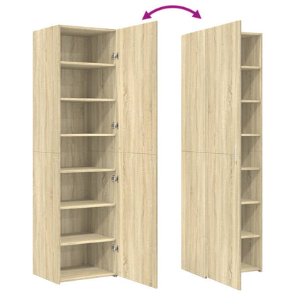 Highboard Sonoma Oak 50x42,5x185 cm Engineered Wood