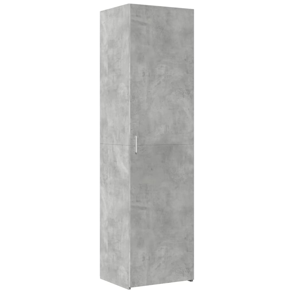 Highboard Concrete Grey 50x42,5x185 cm Engineered Wood