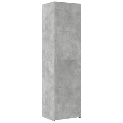 Highboard Concrete Grey 50x42,5x185 cm Engineered Wood