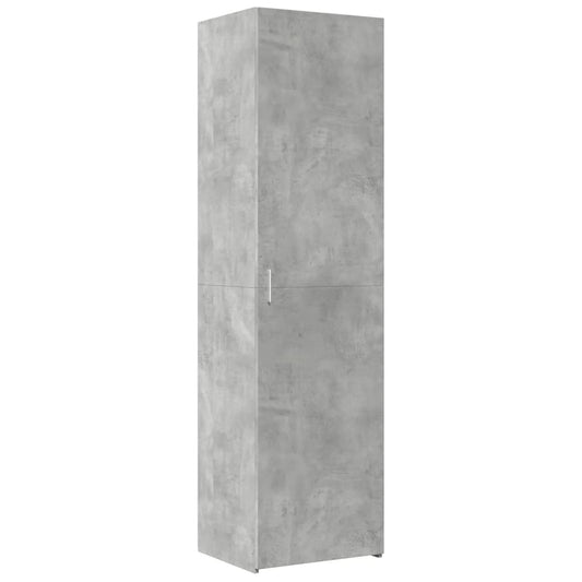 Highboard Concrete Grey 50x42,5x185 cm Engineered Wood