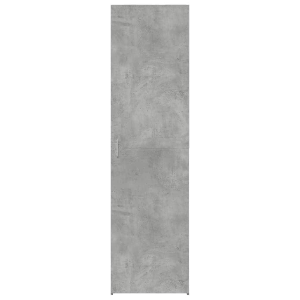 Highboard Concrete Grey 50x42,5x185 cm Engineered Wood