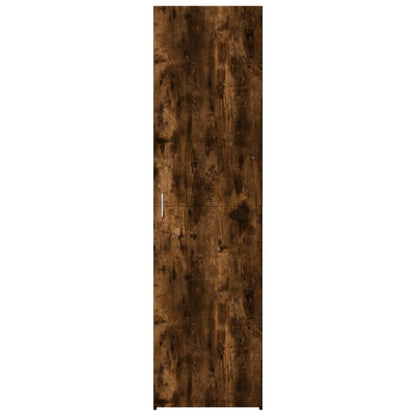 Highboard Smoked Oak 50x42,5x185 cm Engineered Wood