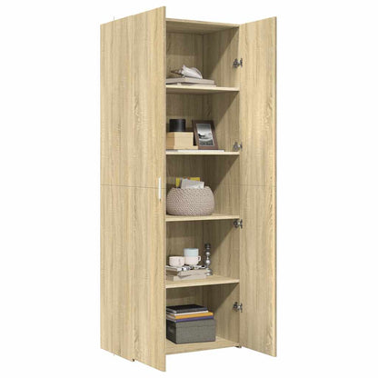 Highboard Sonoma Oak 70x42,5x185 cm Engineered Wood