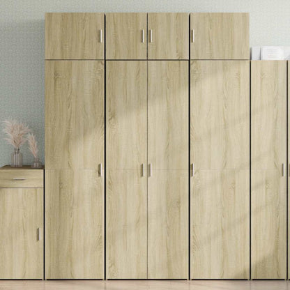 Highboard Sonoma Oak 70x42,5x185 cm Engineered Wood