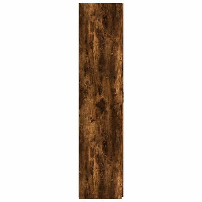 Highboard Smoked Oak 70x42,5x185 cm Engineered Wood